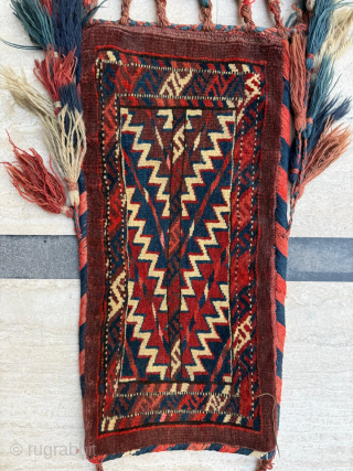 Yomud Okbash Circa 1860s size 23 x 46 cm

metinrug77@gmail.com                        