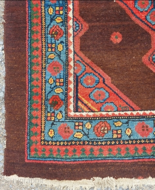 19th.Century Persian Melayer Rug size: 102 x 123 cm                        