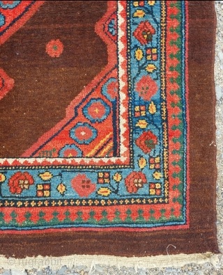 19th.Century Persian Melayer Rug size: 102 x 123 cm                        