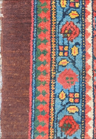 19th.Century Persian Melayer Rug size: 102 x 123 cm                        