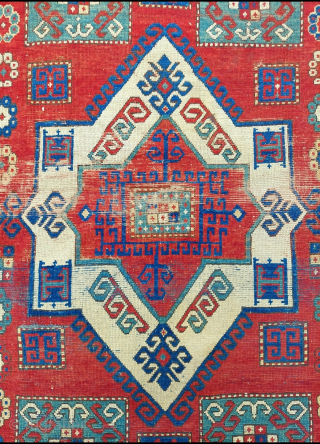 Mid. 19th.Century Fachrola Rug size:150 x 200 cm                         