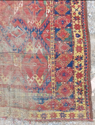 19th. Century Ersari Fragment size:150x235 cm                           