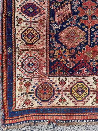 Qhasqai Shekarlu Rug Circa 1870s-1880s size 165x241 cm                         