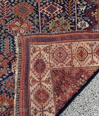 Qhasqai Shekarlu Rug Circa 1870s-1880s size 165x241 cm                         