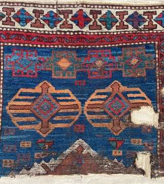 Early 19th Century Anatolian Kurdish Fragment  size 117x86                        