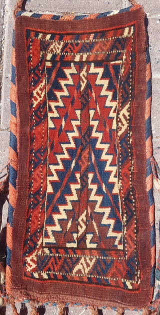 19.th Century Turkmen Yomud Okbash sıze 23x47                          