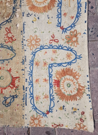 18.th Century Ottoman Textile sıze 80x97                           