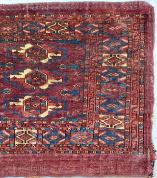 19th.Century Turkmen Tekke Torba size: 47 x 108 cm                        