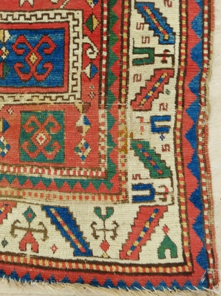 19th.Century Prayer Kazak Rug size: 105 x 180 cm                        