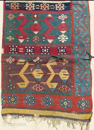 Circa 1850 Anatolian Kilim size: 75 x 385 cm                        