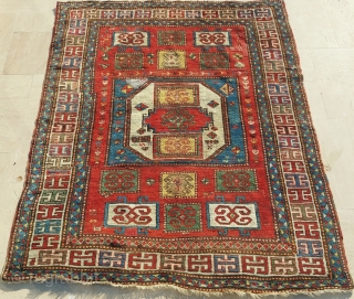 1880s Karatchopf Kazak Rug size: 165 x 212 cm                        