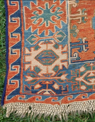 19th. Century Caucasian Sumak size: 145 x 220 cm                        