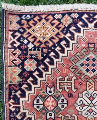 19th. Century Qashqai Bag Face size: 45 x 49 cm                       