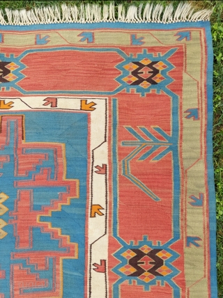 19th. Century Avar Kilim size: 148 x 293 cm                        