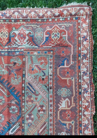 Middle of 19th. Century Milas Rug size: 103 x 146 cm                      