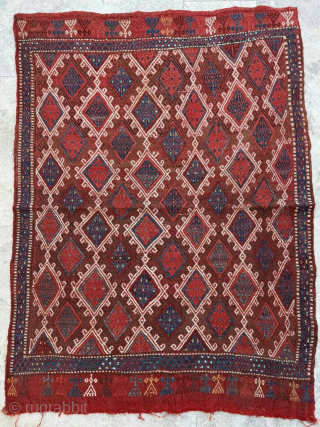 Anatolian Cicim circa 1900 size 83 x 108 cm                        