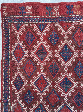 Anatolian Cicim circa 1900 size 83 x 108 cm                        