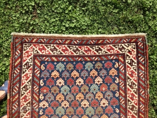 Kuba/Shirvan, 19th century, all wool, excellent condition, 79 inches x 47 inches.                     