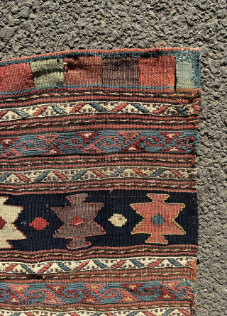 Antique north west Persian bagface. 19th century. 57x50cm. Enquiries-owenrugs@gmail.com                        