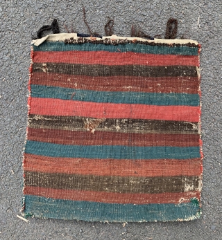 Antique north west persian bag. 19th century.                          