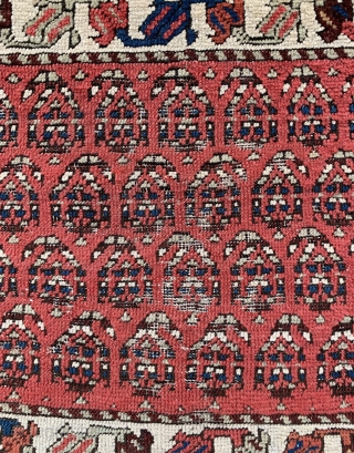 Antique north west persian bag. 19th century.                          