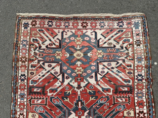 Eagle kazak. Circa 1900. Decent pile with no repairs.                        