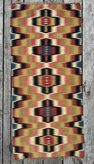Swedish agedyne pillow cover. Early 19th century in good condition.                       