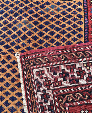West Anatolian square rug. 19th century. Good condition. Email owenrugs@gmail.com                       