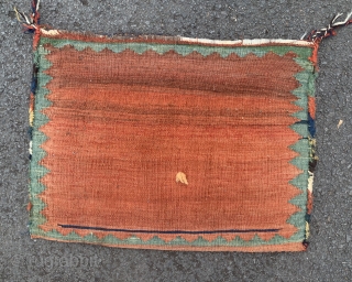 Good antique Khamseh bird bag. 19th century in good condition. 62x48cm.                      