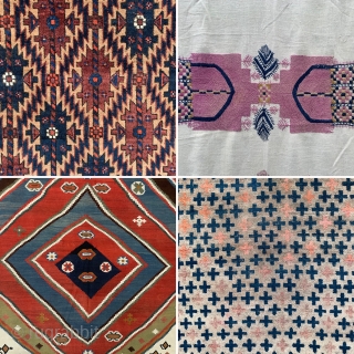 I will be exhibiting at next weeks Battersea decorative fair in London starting Tuesday at 12 pm running through til Sunday. Here’s just a few thumbnails of some of the rugs and  ...