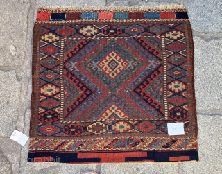 Smart antique jaff baggage in lovely condition with good natural dyes. Email owenrugs@gmail.com