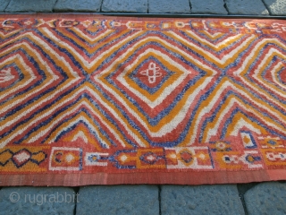 Old Berber rug
nice design,full pile
size : cm.320*150
p.cat                          