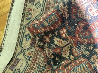 Antique Persian Mishan Malayer Rug ?
Size cm.  185x140
Good condition                       