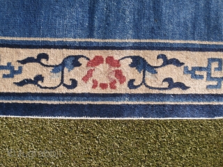 Old China Peching runner size cm. : 385*85

Dressy - two old repair well done 

P.Cat                  