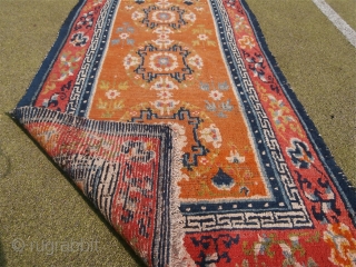 Old tibetan rug
Size cm. 130*70
P.cat                            