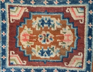 Old Tibetan double mat size cm.130*77
                           