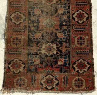 I think this is An Antique Baluch rug 19th century
size is 155 x 94                   