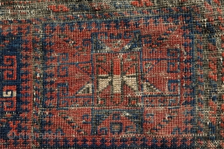 An Antique Baluch Bag 19th century 134 x 65 cm                       