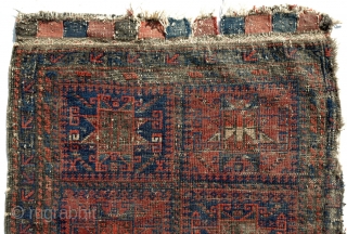 An Antique Baluch Bag 19th century 134 x 65 cm                       