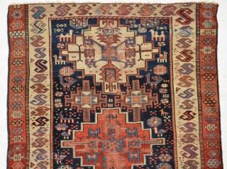 Shahsavan? mid 19th century.
size is 205 x 104 cm or 6.9 x 3.5 ft                   