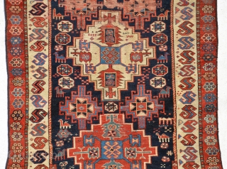 Shahsavan? mid 19th century.
size is 205 x 104 cm or 6.9 x 3.5 ft                   
