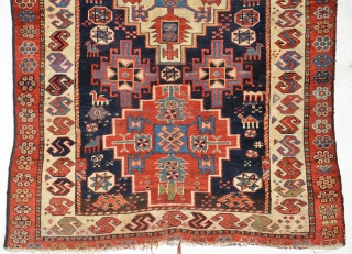 Shahsavan? mid 19th century.
size is 205 x 104 cm or 6.9 x 3.5 ft                   