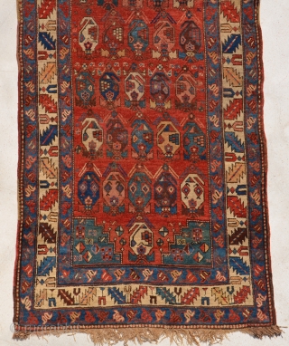 Caucasian Runner 19th century.
size is 385 x 120 cm or 12.8 x 3.11 ft                   