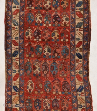 Caucasian Runner 19th century.
size is 385 x 120 cm or 12.8 x 3.11 ft                   