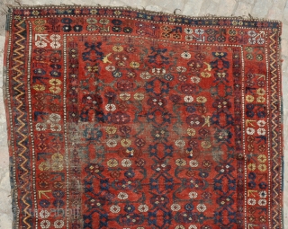 An Unusual Kyrgyz or Uzbek rug 1880
size is 350 x 183 cm


                     