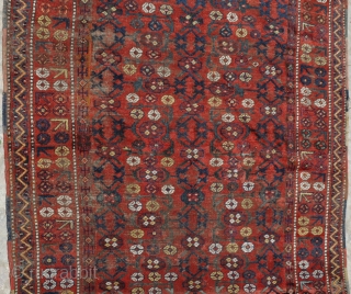 An Unusual Kyrgyz or Uzbek rug 1880
size is 350 x 183 cm


                     