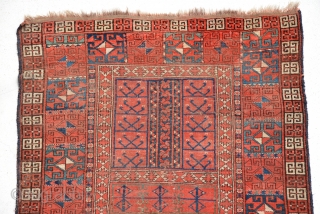 Ersari or uzbek engsi 1900
size is 177 x 128 cm                       