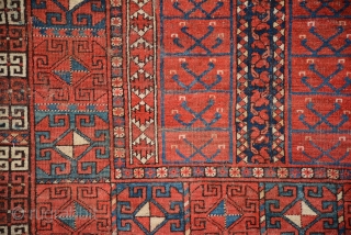 Ersari or uzbek engsi 1900
size is 177 x 128 cm                       