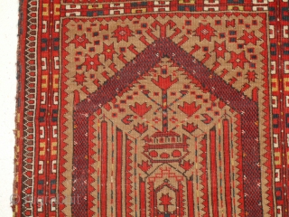 Exceptional Ersari Prayer rug dated to 1333 according to today's date is 1914, so it's 102 years old. Condition is quit good, it has good pile. it's size is 163 x 119  ...