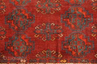 An Antique Ersari chuwal fragment 19th century,
size is 140 x 108                      